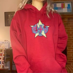 Vintage Y2K MTV Music Television Premiums Embroidered Oversized Skater H…
